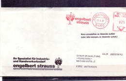 Deutsche Bundespost - Engelbert Strauss - Biebergemünd 25/6/1981 (RM4289) - Autruches