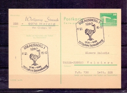 D.D.R. - 750 Jahre Strausberg - 7/6/1985 (RM4291) - Struzzi