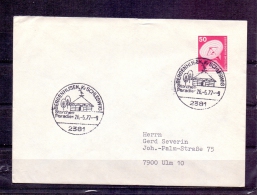 Deutsche Bundespost - Storchenparadies Bergenhusen 26/5/1977  (RM4325) - Storks & Long-legged Wading Birds