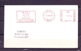 Great Britain - 50 BTI -  British Trust For Ornithology - Tring, Herts 10/3/1983  (RM4383) - Pelicans