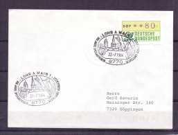 Deutsche Bundespost - 100 Jahre Spessartverein  - Lohr Am Main 22/7/1984  (RM4793) - Specht- & Bartvögel