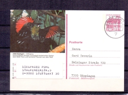 Deutsche Bundespost - Wilhelma  Zoologisch-botanischer Garten - Stuttagrt 1983  (RM5141) - Cuckoos & Turacos