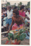 CPM Greetings From Vanuatu , Nouvelles Hébrides, Guerriers Warriors, Danse , Real Photo, 2 Scans, 19886 - Vanuatu