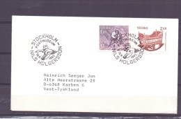 Sverige - Nils Holgersson - Postmuseum Stockholm 10/11/1982 (RM5494) - Gansos