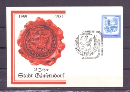 Rep. Österreich - 25 Jahre Gänserndorf -  23/6/1984 (RM5507) - Geese