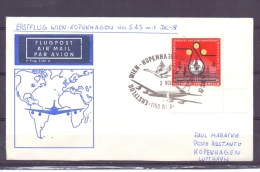 Rep. Österreich - Erstflug Wien-Kopenhagen Des SAS Met DC8 - Wien 3/11/1972 (RM5508) - Geese