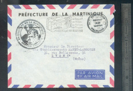 ENVELOPPE Préfécture De La Martinique 1965 - Antillen