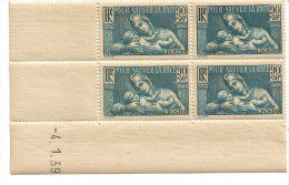 1939 - Coin Daté Neuf ** - N°419 Lutte Contre La Syphilis - Côte 30euros - 1930-1939