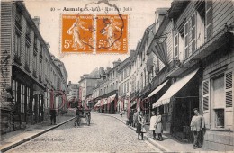 Delcampe - 76 - AUMALE - La Rue Aux Juifs - écrite  -  2 Scans - - Aumale