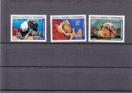 Nieuw Caledonië 547/549 Schelpen,shells,coquilles MNH ** - Unused Stamps