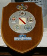 ITALIA - CREST ARALDICO DEL CONI CAMPANIA - Bekleidung, Souvenirs Und Sonstige