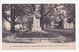 197 - LE POULIGUEN - Monument Des Morts Pour La Patrie Et La Promenade Du Port - Le Pouliguen