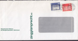 Switzerland ZINGG-LAMPRECHT Ag. ZÜRICH Slogan 1978 Cancel Cover Lettera - Storia Postale