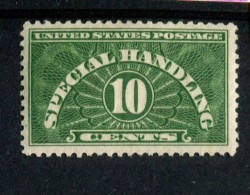 USA Met Scharnier Hinged Postfrisch Mit Falz Scott Qe1 - Parcel Post & Special Handling