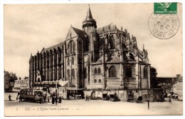 CP, 76, EU, L'Eglise Saint-Laurent, Voyagé En 1911 - Eu
