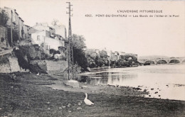 63 - PONT-du-CHATEAU - CPA - Les Bords De L' Allier Et Le Pont - Pont Du Chateau