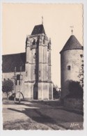 MASSAY - N° 12 - TOUR DE L' EGLISE ET TOURELLE DE L' ANCIENNE ABBAYE - CARTE FORMAT CPA - Massay