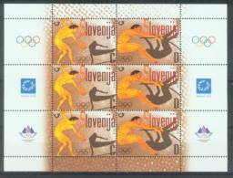 SI 2004-471-2 OLYPIC GAMES ATHENA, SLOVENIA, MS, MNH - Summer 2004: Athens