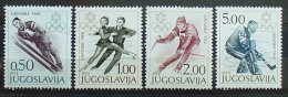 Yugoslavia 1968; Winter Olympic Games, Grenoble. MNH (**) - Ungebraucht