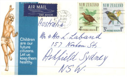 (PF 961) New Zealand To Australia Air Mail Letter - 1966 - Covers & Documents