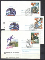 Russia 3 Covers Common Space Flight Russia  + Syria 1987 - Russia & USSR