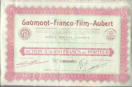 Gaumont Franco Film Aubert - Film En Theater