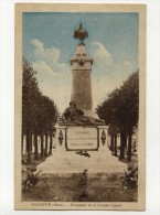 CP , MILITARIA , SISSONNE , Monument De La Grande Guerre - War Memorials