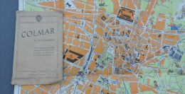 Carte De Colmar Et Ses Environs - Éditions Alsatia Colmar - Kaarten & Atlas