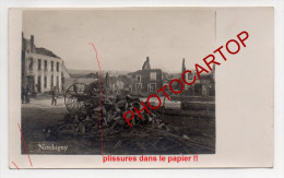 NONHIGNY-Carte Photo Allemande-Guerre14-18-1WK -Militaria-Frankreich-Fra Nce-54- - Blamont