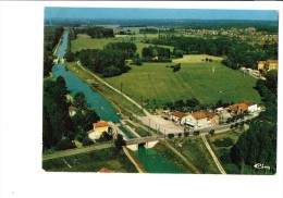 51 - MARNE - PARGNY-sur-SAULX - Vue Aérienne - Canal De La Marne Au Rhin - Ecluse Péniche 1980 - Pargny Sur Saulx