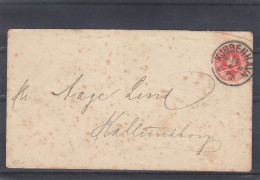 Danemark - Entier Postal  - Oblitération Kjobenhavn - Expédié Vers Kallundborg  ?? - Postal Stationery