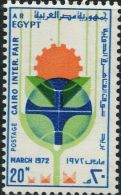 AB0712 Egypt 1972 Cairo Expo Emblem 1v MNH - Usados