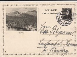 TATRA MOUNTAINS, PC STATIONERY, ENTIER POSTAL, 1934, CZECHOSLOVAKIA - Postcards