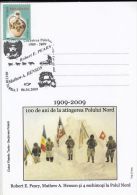 ROBERT PEARY ARCTIC EXPEDITION, TEAM, SPECIAL POSTCARD, 2009, ROMANIA - Arctic Expeditions