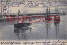 Remorqueur Et Bateaux De Pêche à Boulogne - CPA - Ship/bateau/schiff - Tugboats