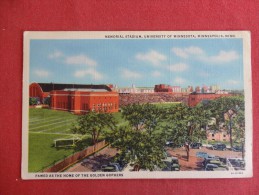 - Minnesota> Minneapolis  Memorial Stadium Univ Of Minnesota Not Mailed   Ref-1345 - Minneapolis