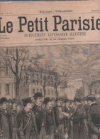 LE PETIT PARISIEN 27 11 1898 - CLASSE ARRIVEE DES BLEUS A LA CASERNE / CRIME A LONDRES BRULE DANS UN FOUR DE BOULANGER - Le Petit Parisien