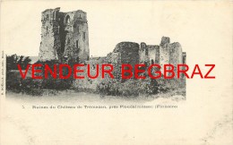 PLOUDALMEZEAU       RUINES DU CHATEAU DE TREMAZAN   PIONNIERE - Ploudalmézeau