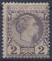 Monaco N° 2 * Neuf - Unused Stamps