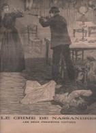 LE PETIT PARISIEN 10 04 1898 - 27 EURE CRIME DE NASSANDRES - GOUVERNEUR MILITAIRE DE PARIS GENERAL ZURLINDEN INVALIDES - Le Petit Parisien