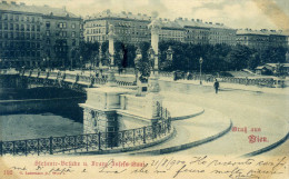 WIEN. Stefanie Brucke. Posted For TRIESTE 1900. - Wien Mitte