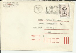 HUNGRIA  BUDAPEST 1988 MAT POSTA BANK SELLO ARTE ESCULTURA - Briefe U. Dokumente