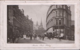 RP BARNTON STREET STIRLING POSTCARD SCOTLAND USED 1911 DAVIDSON'S RP - Stirlingshire