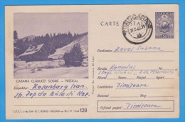 Bucegi Mountains Predeal Romania , Postal Stationery - Hostelería - Horesca