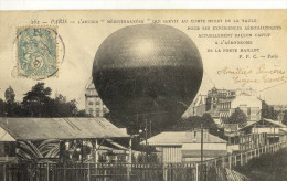 CPA (aerostation B4) PARIS  L Ancien Mediterranéen Qu Servit Au Comte Henry De La Vaulx (etat Moyen) - Luchtballon