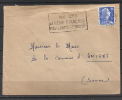 ALGERIE FRANCAISE . FRATERNITE RETROUVEE . MAI 1958 . - Bolli Provvisori