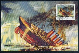 Yugoslavia 1992. Maximum Cards - ´80 Godina Od Brodoloma Titanika´ - Tarjetas – Máxima