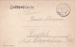 FELDPOFTKARTE, K.D. FELDPOSTEXPEDITION,  KAVAL DIVIS, 1915, WW1 - 1. Weltkrieg