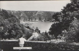 RP THE GUERNSEY PRESS CO Moulin Huet Guernsey - Channel Islands - Real Photograph POSTCARD - Guernsey