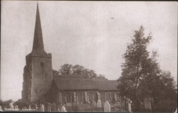 DANBURY CHURCH Nr Chelmsford COLLINS & SON Chelmsford UNUSED ESSEX OLD POSTCARD - Andere & Zonder Classificatie